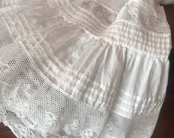 Blusa vintage para niñas Blusa blanca Percha para niñas Vestido para niñas Falda para niñas