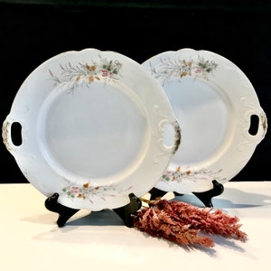 Plate Cake Plate Serving Plate Biedermeier Plate Porcelain Plate