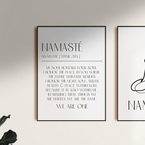 Namaste Digital Print