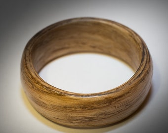 Oak bentwood ring