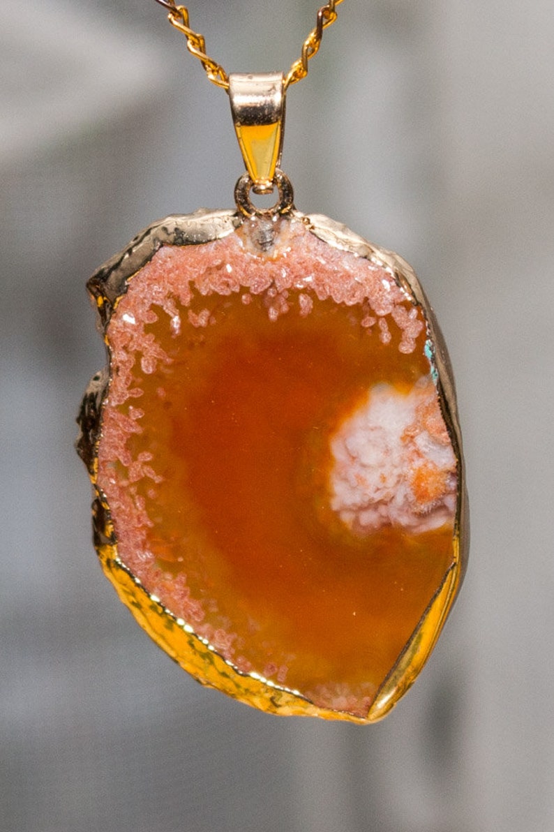Pendant with agate image 4