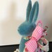Stacie Skinner reviewed Easter Bunny, Perfect Easter Decor, Easter Bunny Decor, Whimsical Bunny, Spring Decor.