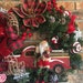 Alison Cluster reviewed Christmas Wreath, Front Door Wreath,Red Truck Wreath, Rustic Christmas Wreath, Buffalo Plaid Wreath, Farmhouse Christmas Wreath,