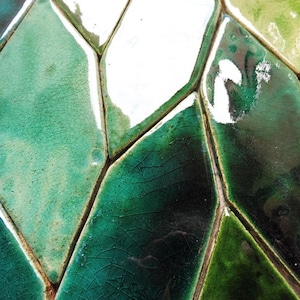 Fogliame Tiles green leaves image 4