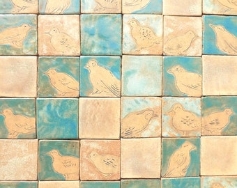 MALTESE BIRDS TILES