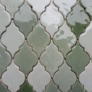 Pistache arabesque tegels