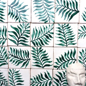 White Fern tiles