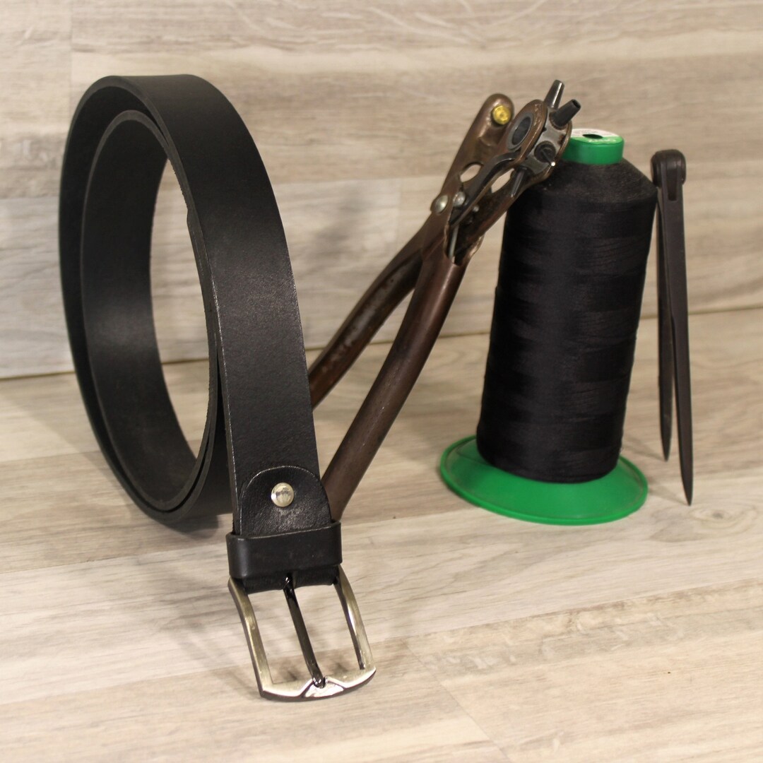 mens leather suit belt