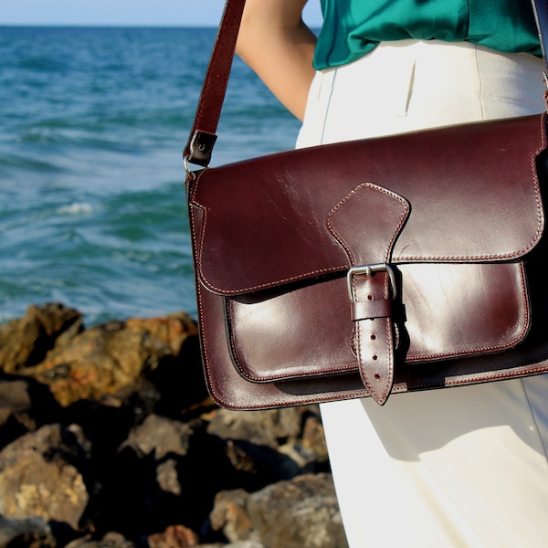 Leather Tablet Bag Etsy