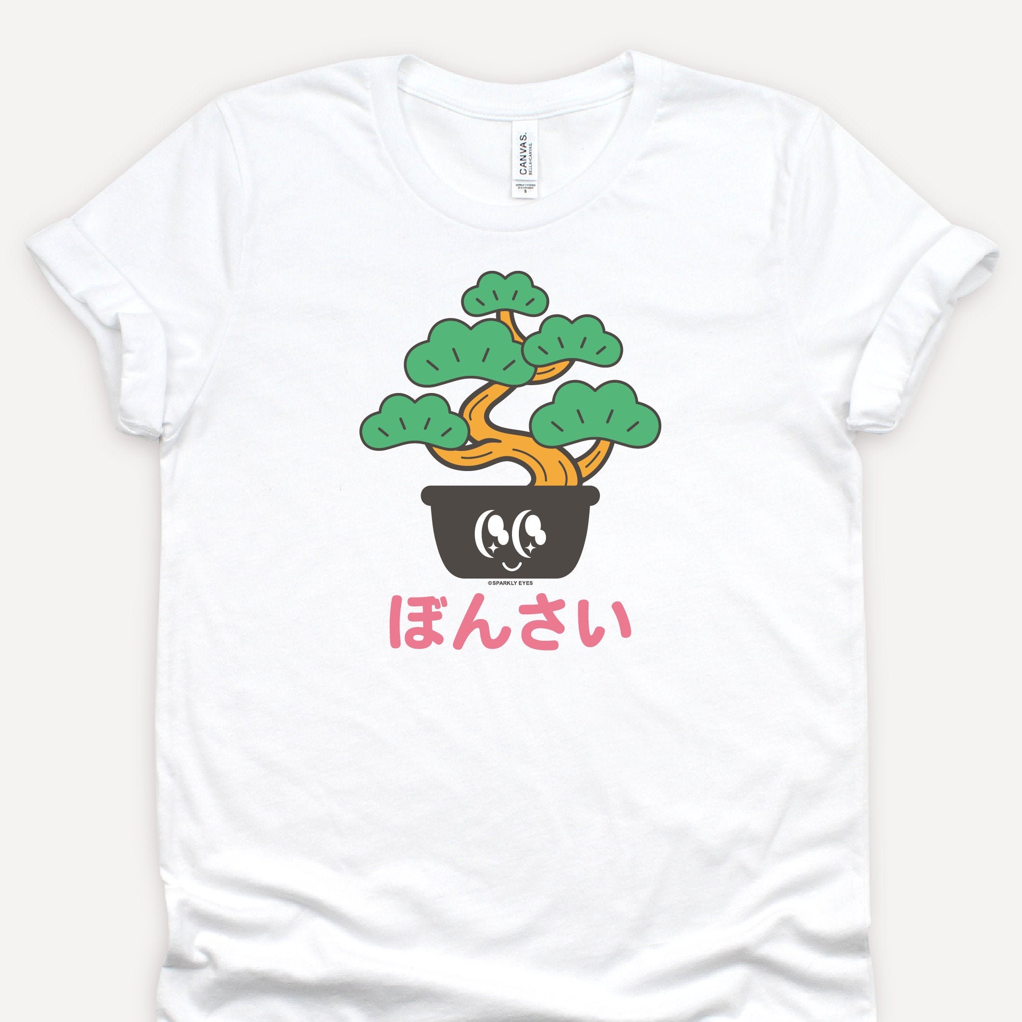 Bonsai Unisex Premium TShirt with Japanese Logo Etsy
