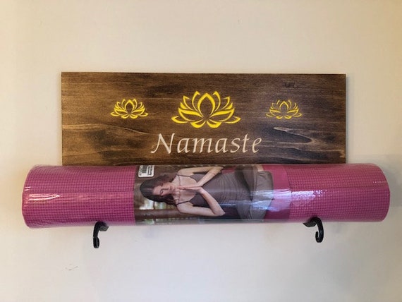 etsy yoga mat holder