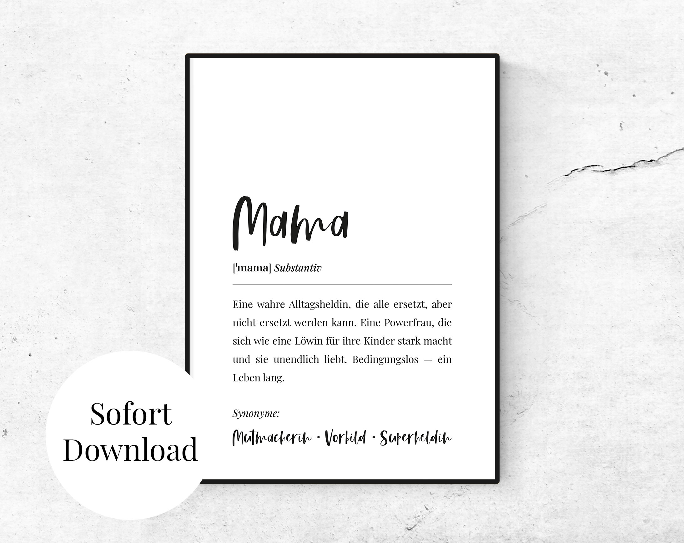 Printable Poster Card 