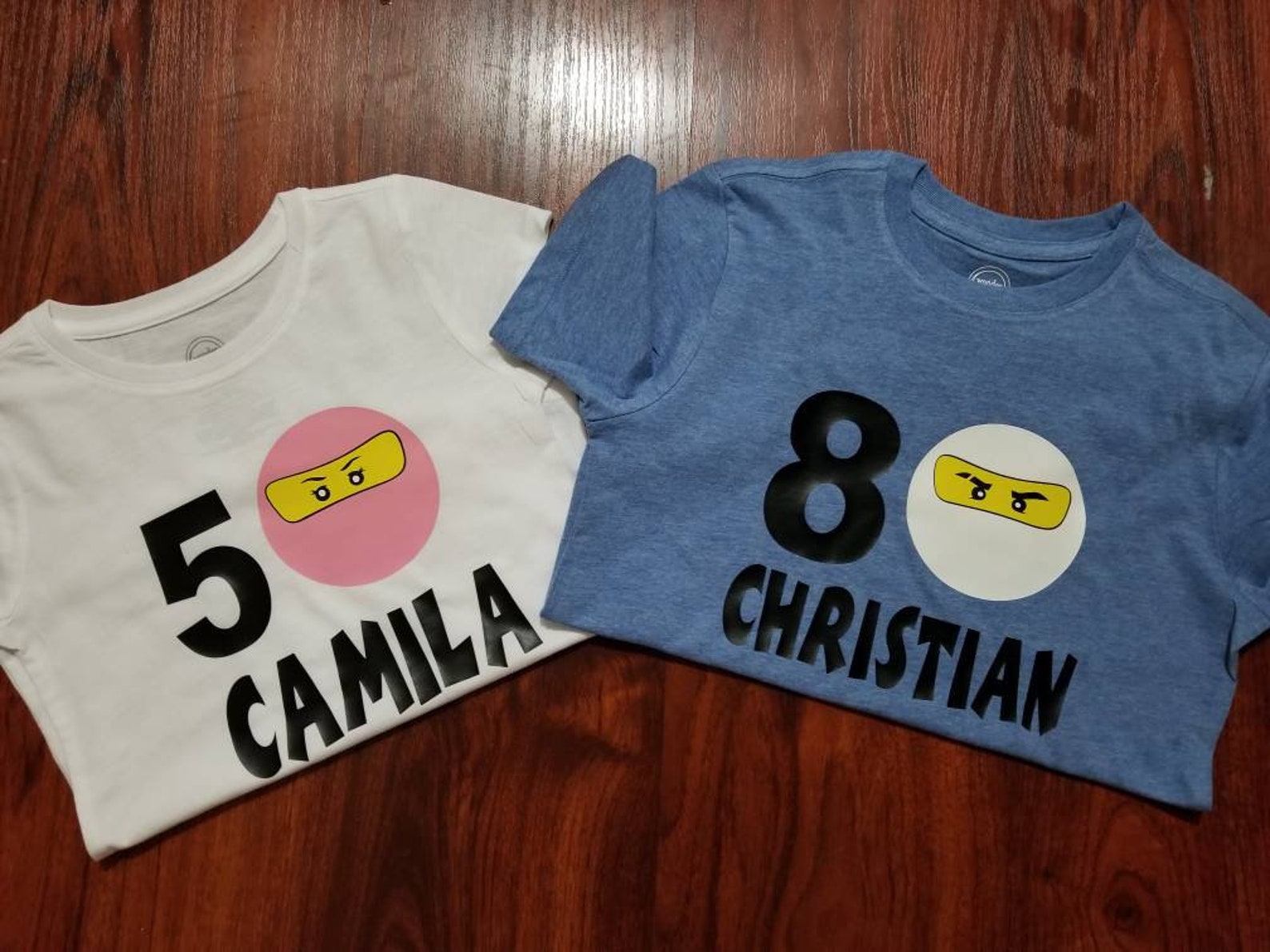 ninjago birthday shirts