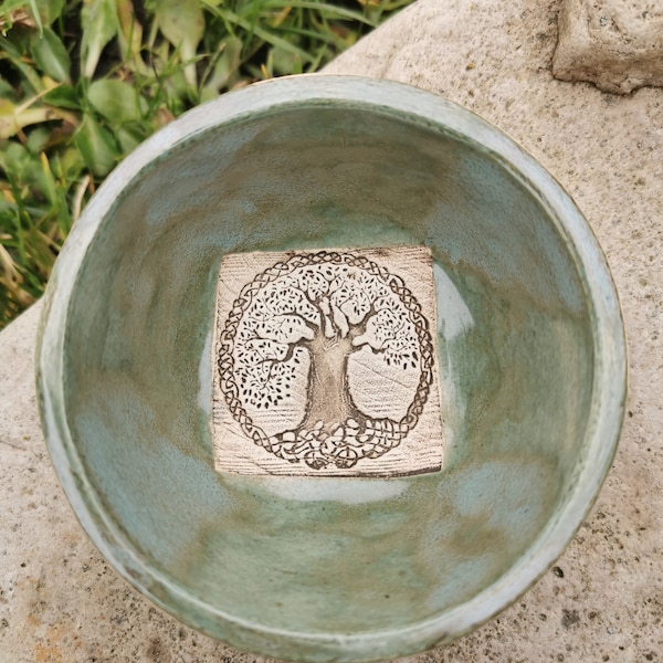 Keramik Schale "Baum des Lebens"