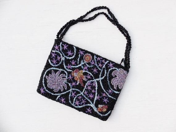 Beaded Bag / Beaded Purse / Small Purse / Beaded B