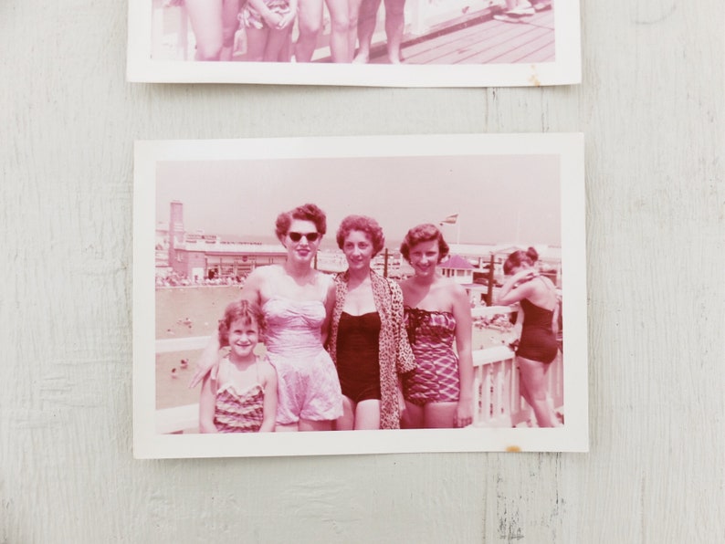Ephemera Old Photos Bathing Beauties Vintage Photo Vintage Photos Found Photo Found Photos Bathing Beauty Kodacolor