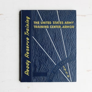 Army Reserve / Vintage Yearbook / Army Reserves / 1950s Yearbook / 1950s / Military / Army / US Army / Yearbook / Vintage Military