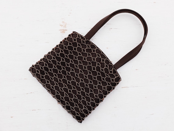 Beaded Bag / Small Purse / 90s Purse / Beaded Purs