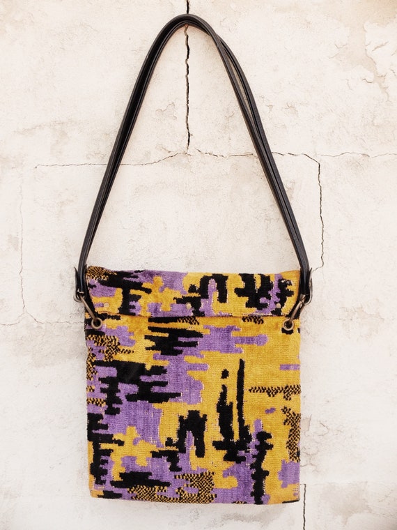 Shoulder Bag / Carpet Bag / Tapestry Bag / Carpet… - image 2