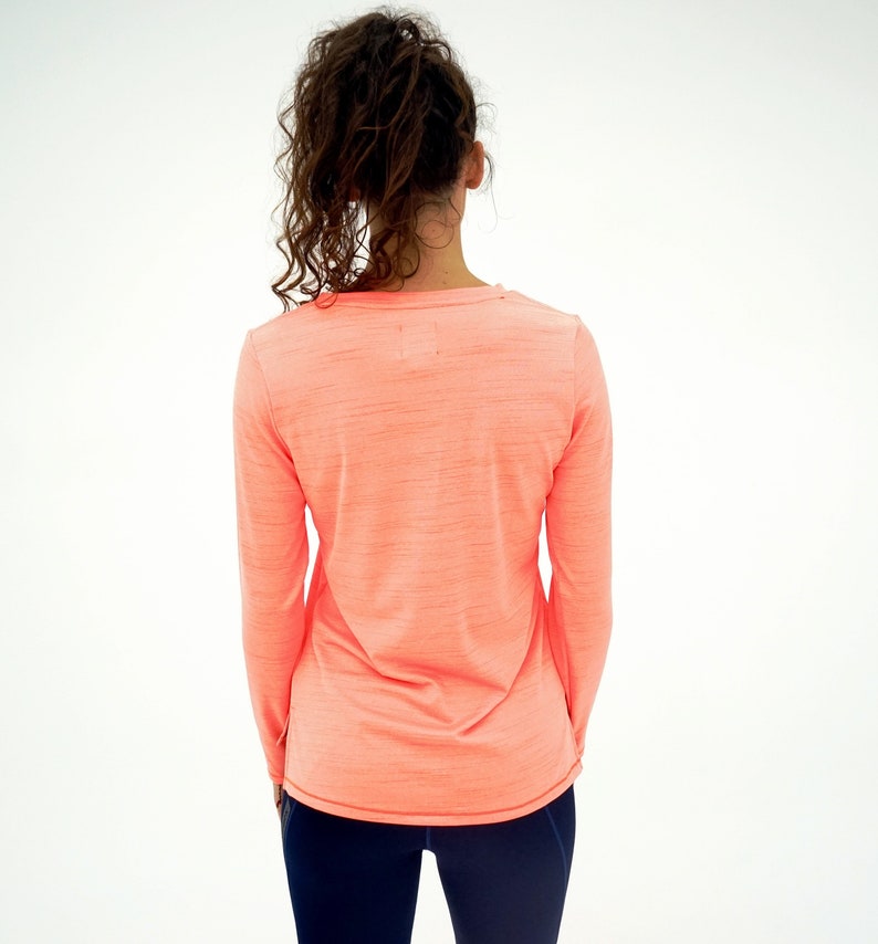 long sleeve tennis shirt women's