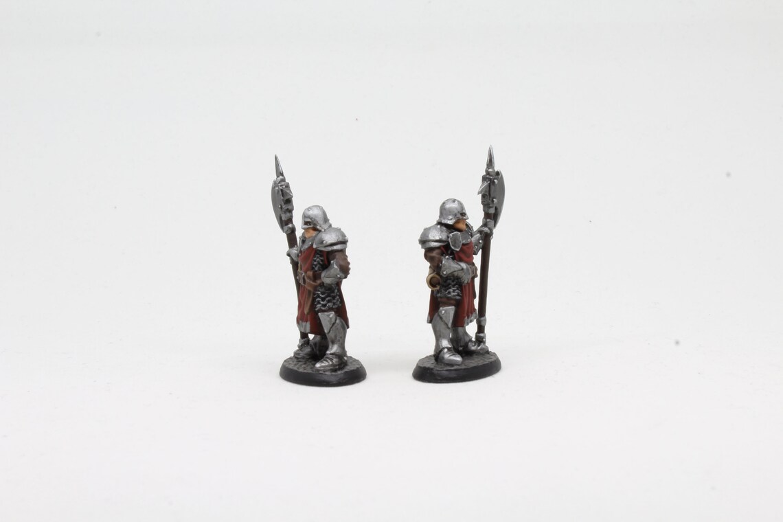 Guard Miniatures Prepainted Armored Guards for D&amp;d/tabletop - Etsy