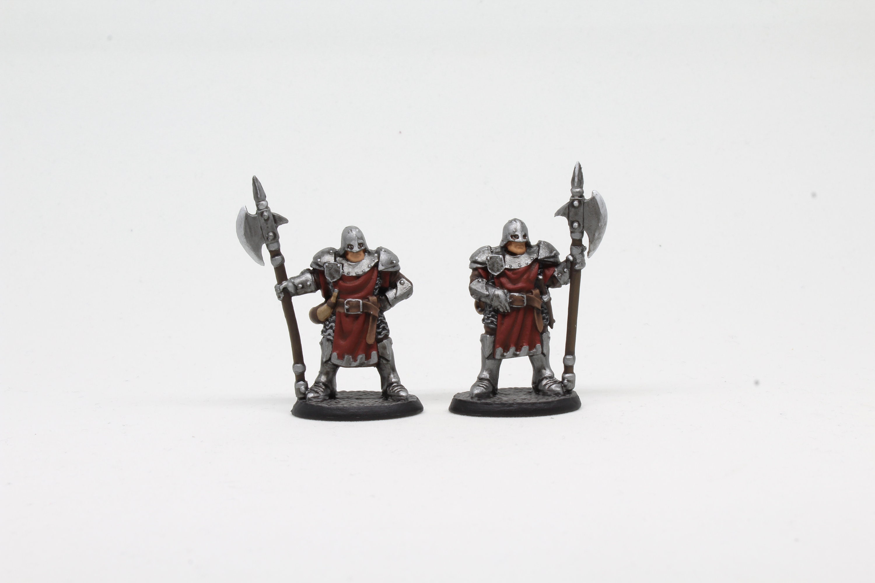 Guard Miniatures Prepainted Armored Guards for D&amp;D/Tabletop | Etsy