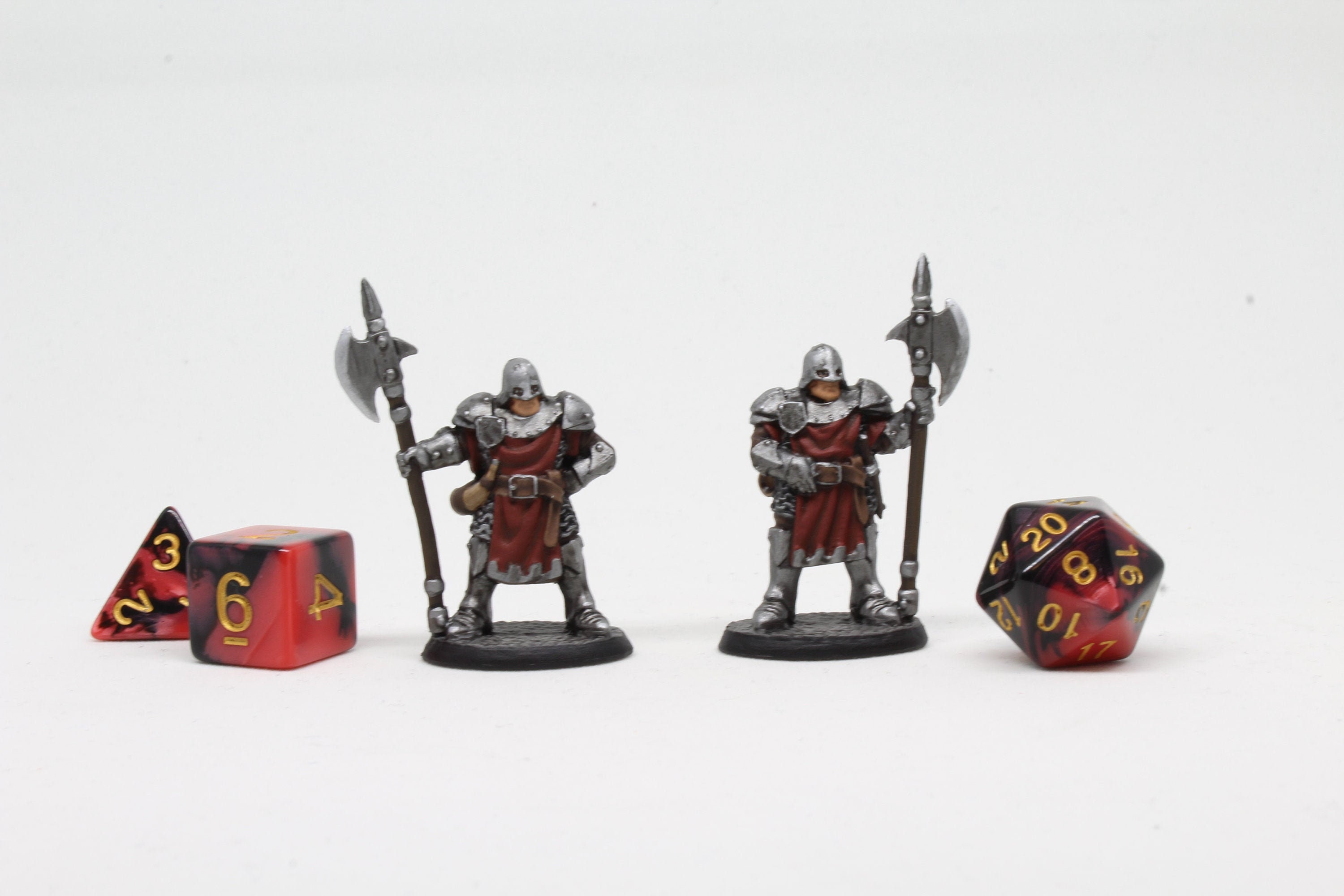 Guard Miniatures Prepainted Armored Guards for D&D/Tabletop Etsy