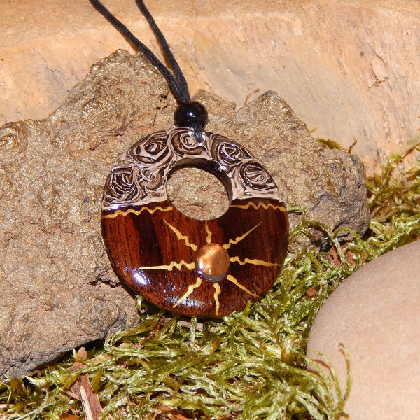 Onwomania Portachiavi in ​​legno su ciondolo uccellino uccellino canuto uccellino