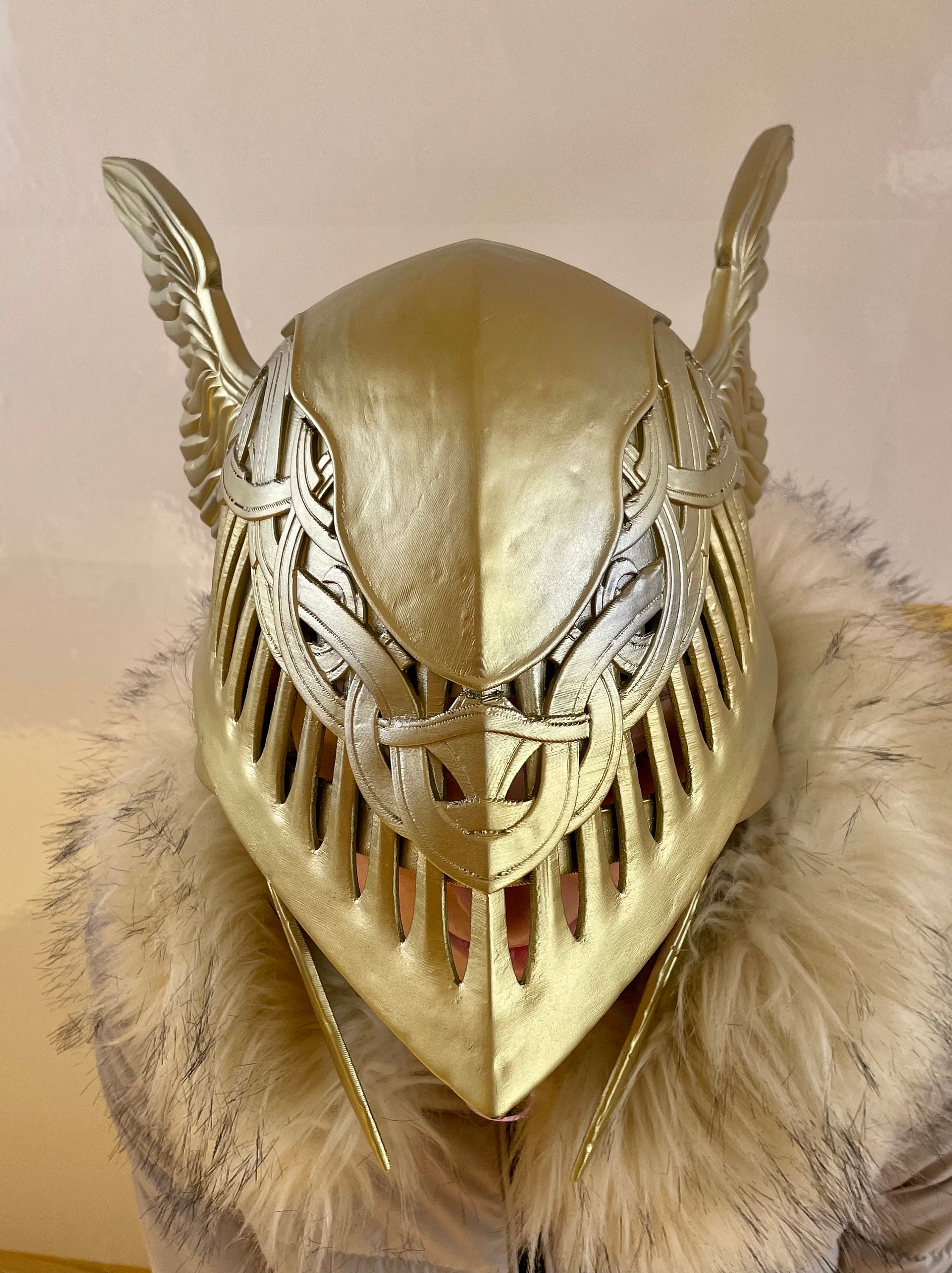 エルデンリング マレニアヘルメット。コスプレ用に3Dプリント。精密