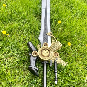 Final Fantasy 3D-geprinte Engine Blade Prop