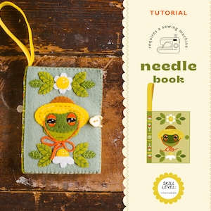 Frosch Filznadel-Buch Anleitung | Zwischen | PDF und Video