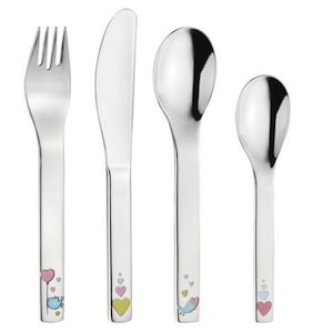 Children&#39;s tableware set 4 pieces CORA personalised. Free engraving!