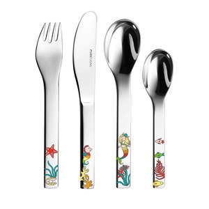 Children&#39;s tableware set 4 pieces TOJA personalised. Free engraving!