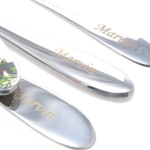 Children cutlery set WMF UNICORN 4-pcs personalised. Free engraving image 9