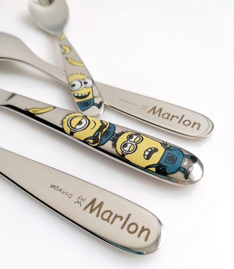 Children cutlery set WMF UNICORN 4-pcs personalised. Free engraving image 10