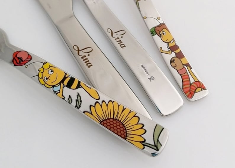 Children cutlery set WMF UNICORN 4-pcs personalised. Free engraving image 8