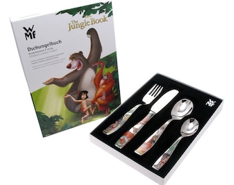 Kinderbestek The Jungle Book WMF 4-delig gepersonaliseerd. Nu met gratis graveren!