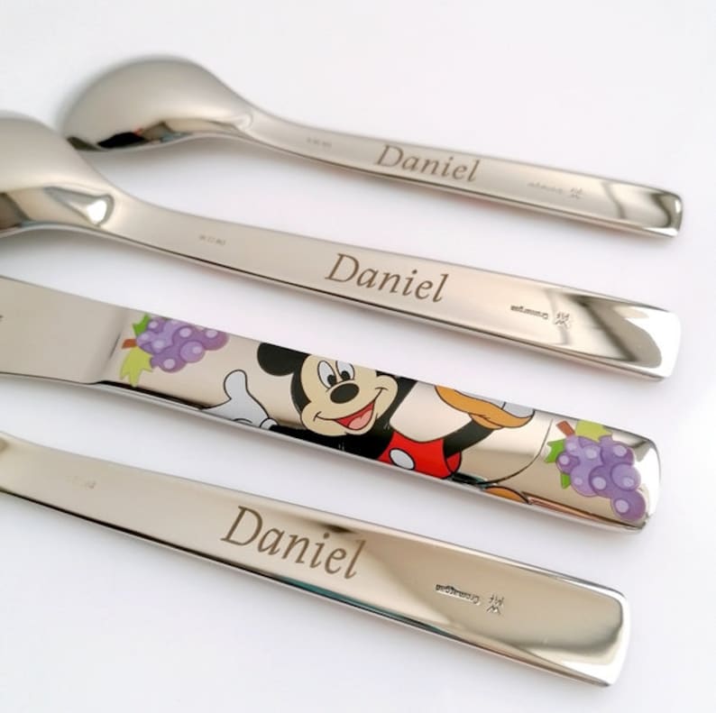 Children cutlery set Princess Anneli WMF 4-pcs personalised. Free engraving image 9