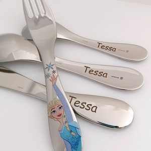 Children cutlery set Princess Anneli WMF 4-pcs personalised. Free engraving image 10