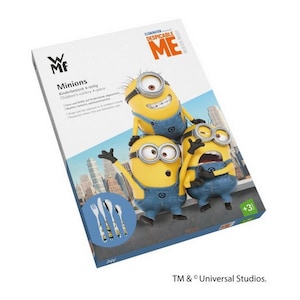 Children cutlery set Minions  4-pcs personalised. Free engraving!