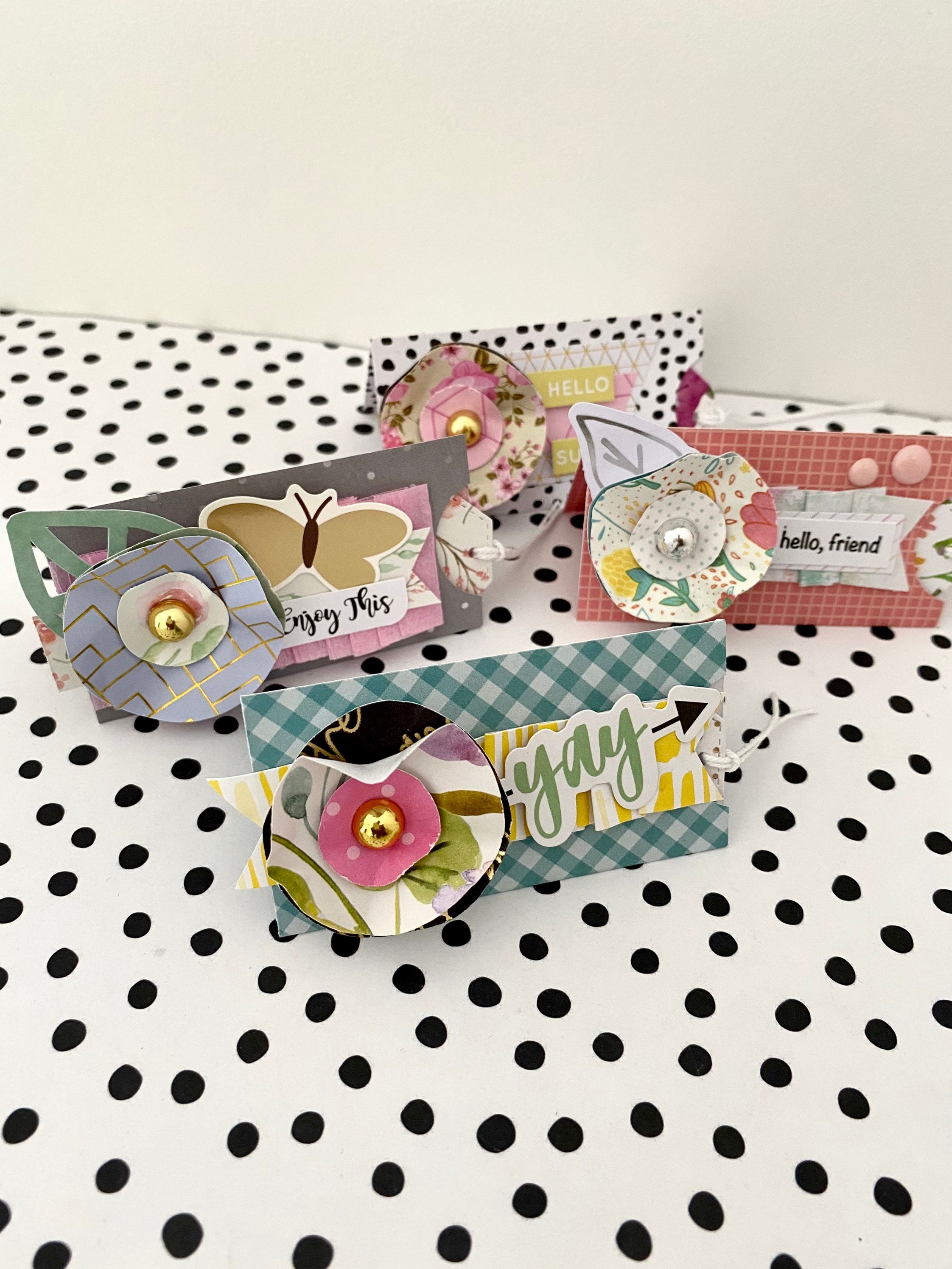 DIY Bag Topper with Pocket for Gift Tag Makes 2 Etsy