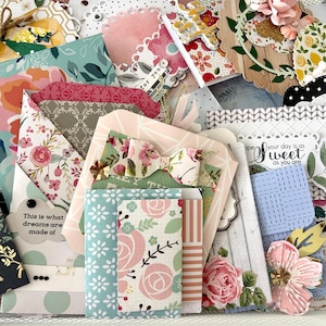 Destash Surprise Mystery Pack/Carta/Scrapbooking/Effimere/Artigianato fai da te/Arte