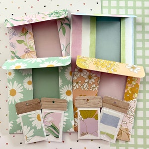 Handmade Vellum Window Envelopes - Pk of 4/Stationery Set/Gift Idea/DIY/Packaging/Notecard/Happy Mail
