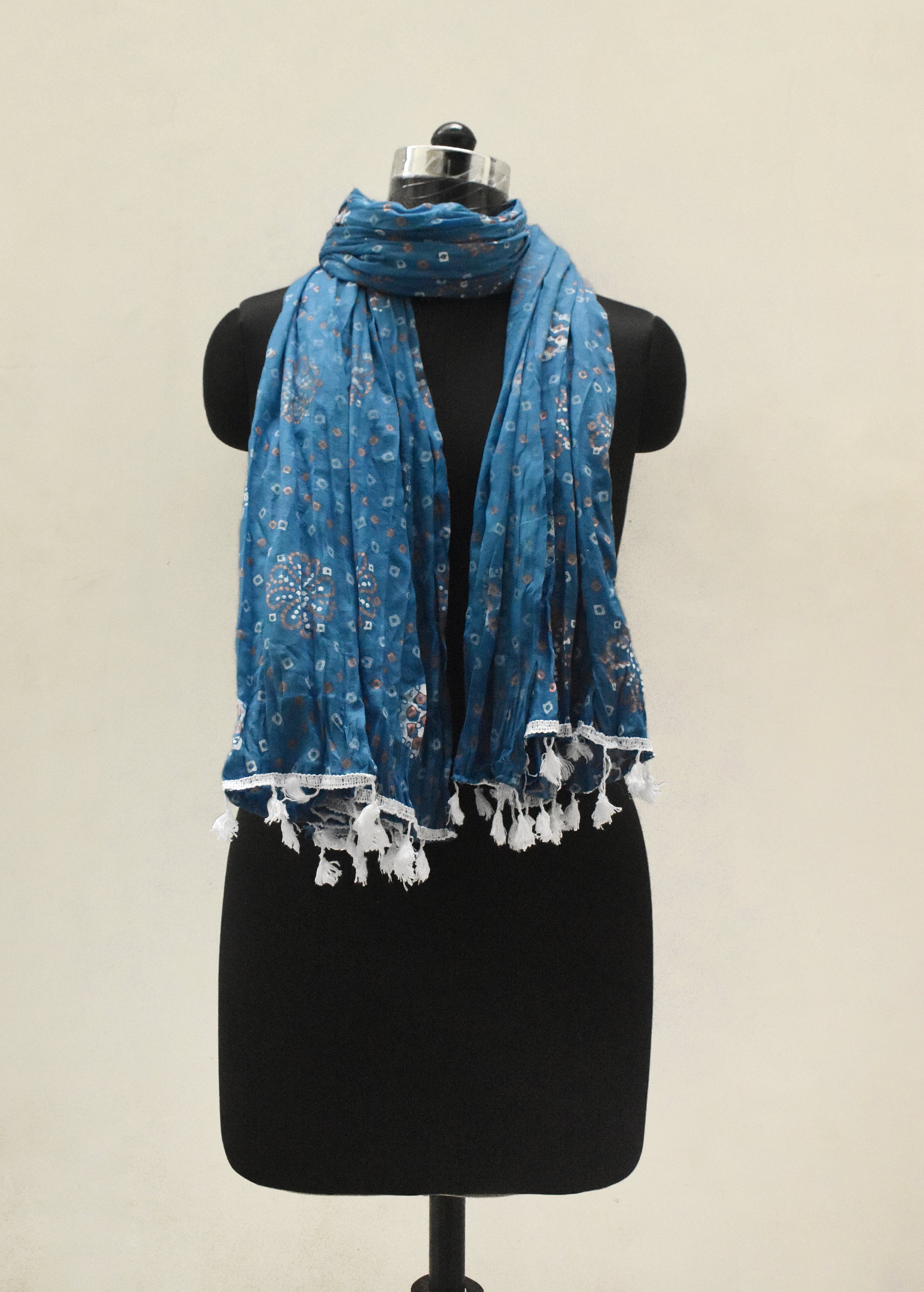 40 off Floral printed cotton scarves for women's Etsy