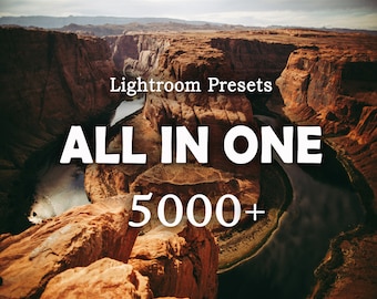 5000+ Lightroom Presets Bundle: Mobile & Desktop (Digital Download)