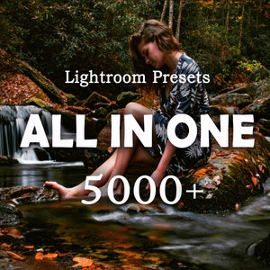 5000+ LIGHTROOM Presets Bundle - Mobile Preset - Bright Desktop Presets - Outdoor Presets, Creamy Preset, Bohemian Preset, Warm Light Preset