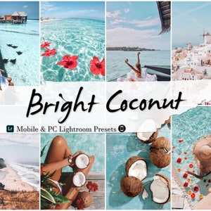 10 Mobile Lightroom Presets,Summer preset, Instagram filter,Natural preset, Desktop Presets, Color Lightroom, Vibrance, Lifestyle Blogger,