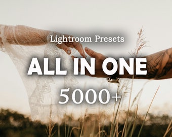 5000+ Lightroom Presets Bundle: Mobile & Desktop (Digital Download)