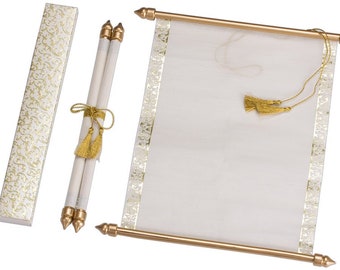 scroll invitations etsy blank scroll invitations