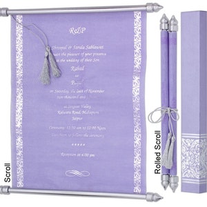 Rolle Hochzeitseinladung,Rolleinladung,Verlobungseinladungen,Partyeinladungen,Brautpartyeinladungen,Babyparty,Hochzeitsprogramm
